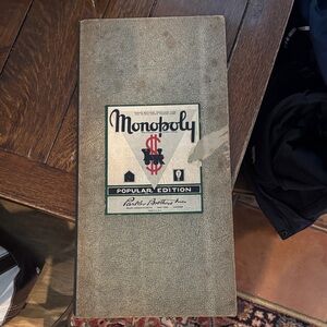 Vintage Monopoly Popular Edition Board Game